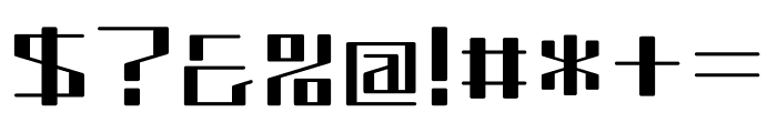 ab-j-choki font preview - main display