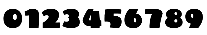 ab-j-gu font preview - main display