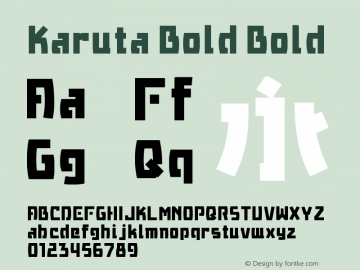 ab-karuta-bold preview 1