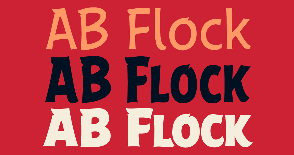 ab-plus font preview - main display