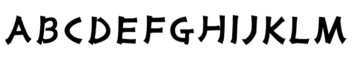 ab-tsubaki font preview - main display