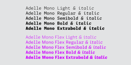 adelle-mono preview 3