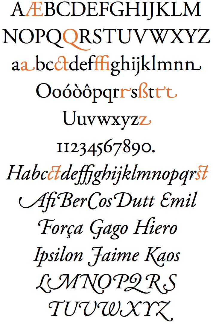 adobe-garamond preview 4