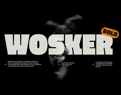 ads-strong font preview - main display