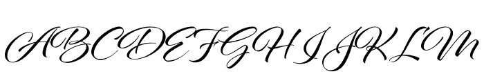 al-fresco font preview - main display