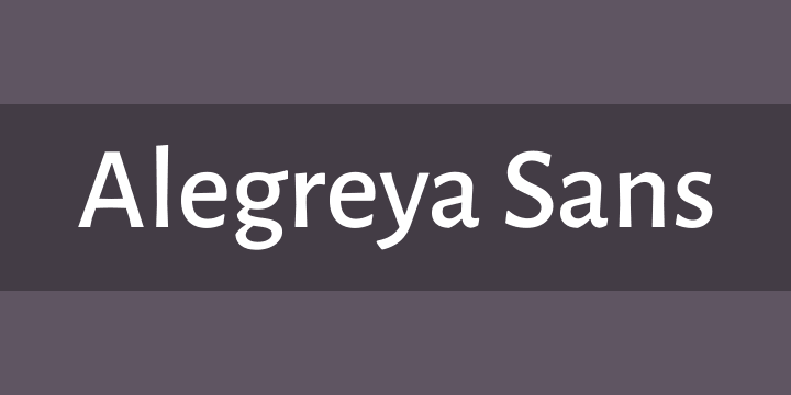 alegreya-sans-sc preview 2