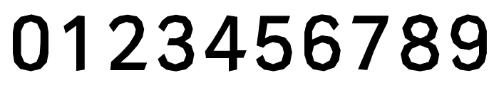 aralet-n font preview - main display
