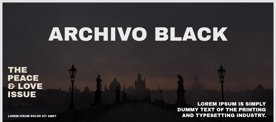 archivo-black preview 4