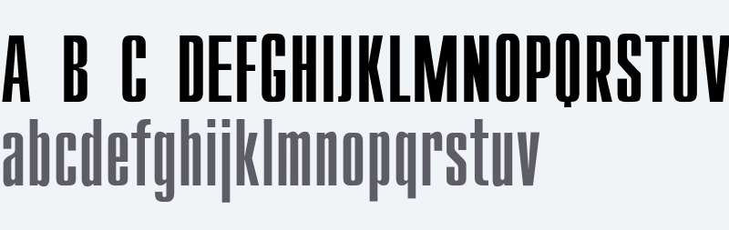 ardoise font preview - main display
