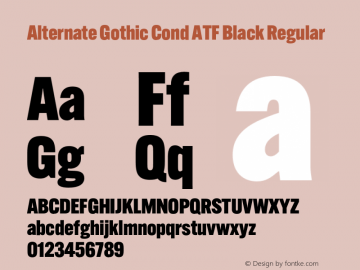 atf-alternate-gothic-condensed preview 5