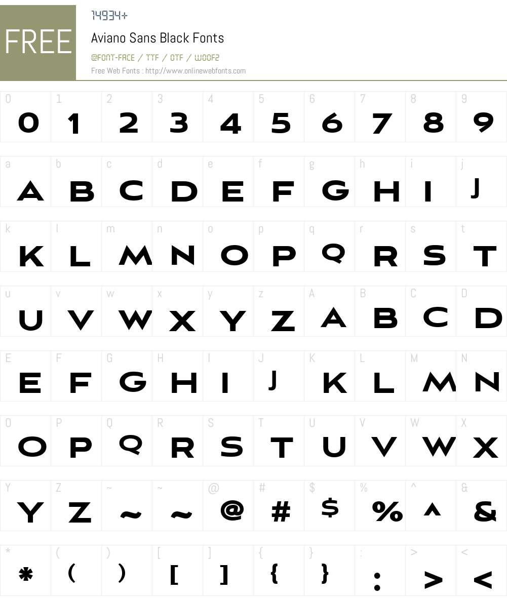 aviano-sans preview 2