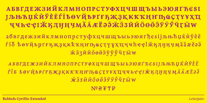 baldufa-cyrillic preview 3