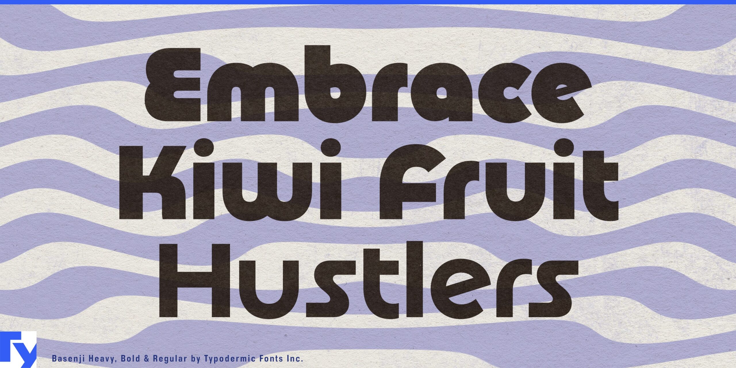 basenji-variable font preview - main display