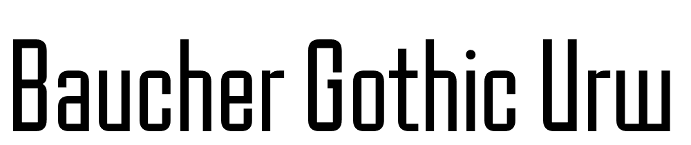 baucher-gothic-urw preview 1