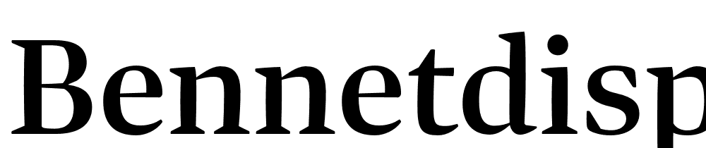 bennet-display preview 1
