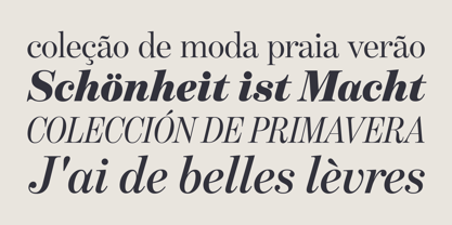 benton-modern-text font preview - main display
