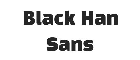 black-han-sans preview 1