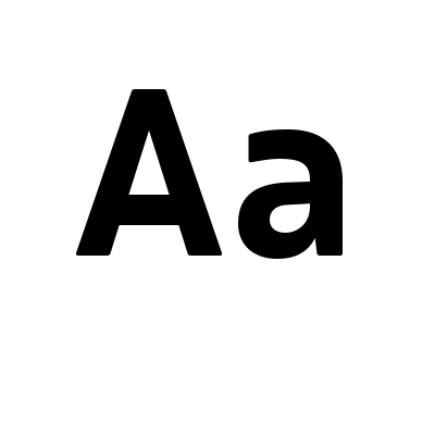 boreal font preview - main display
