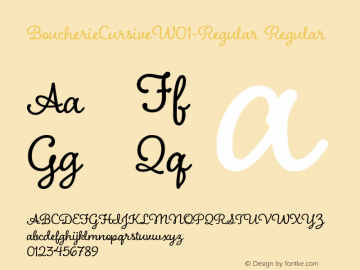 boucherie-cursive preview 3
