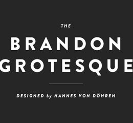brandon-grotesque font preview - main display