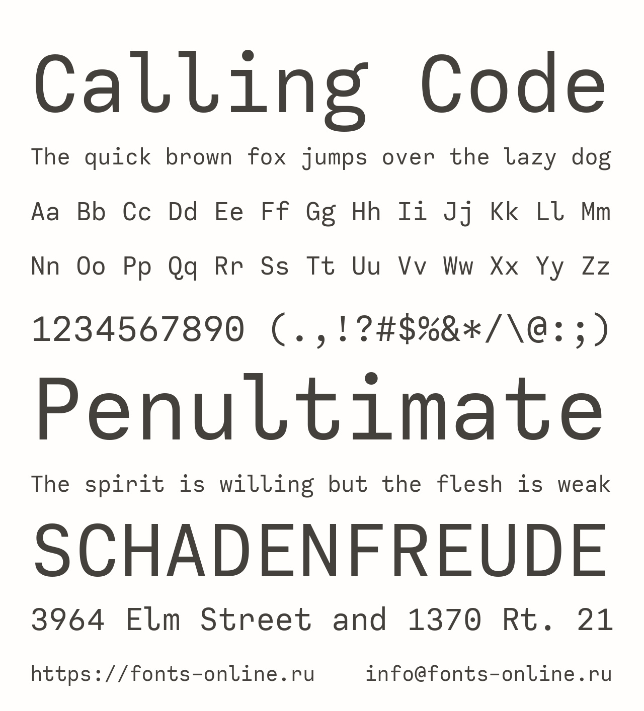 calling-code preview 2