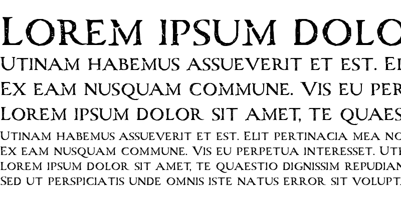 carta-marina font preview - main display