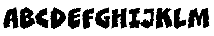 cc-clobberin-time font preview - main display