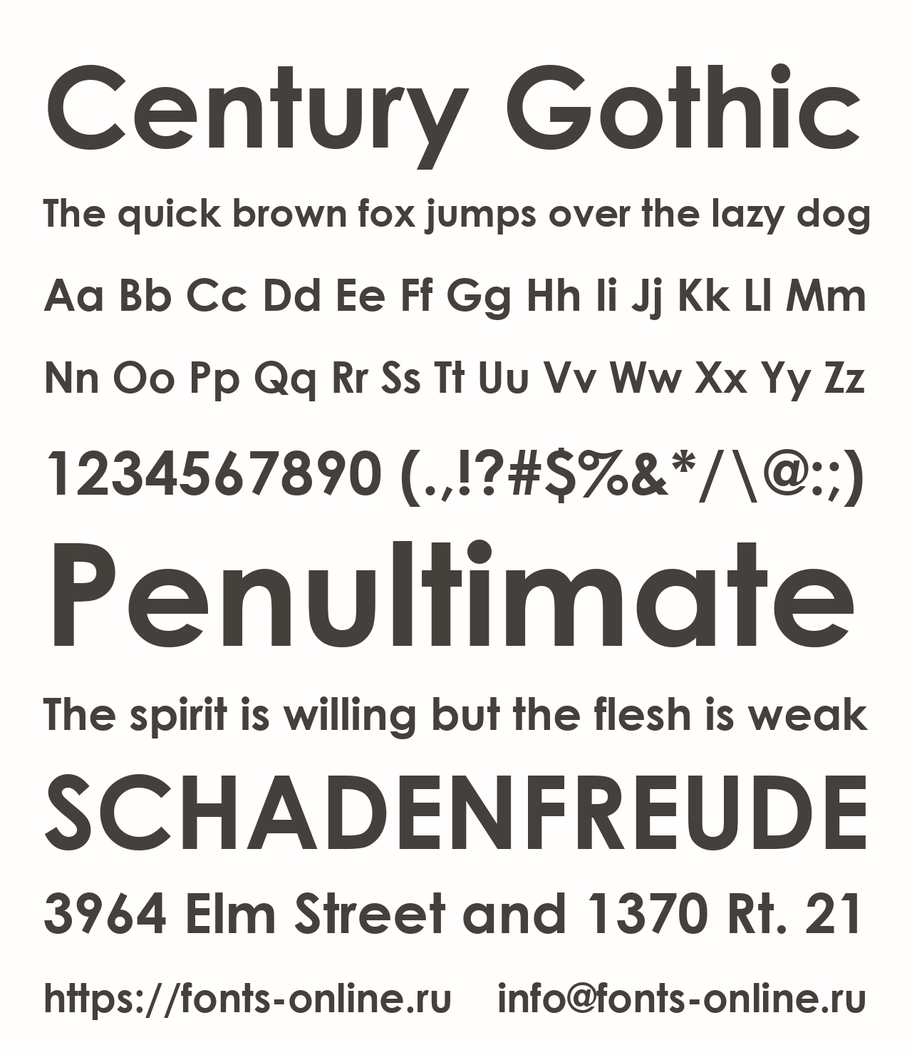 century-gothic-std preview 5