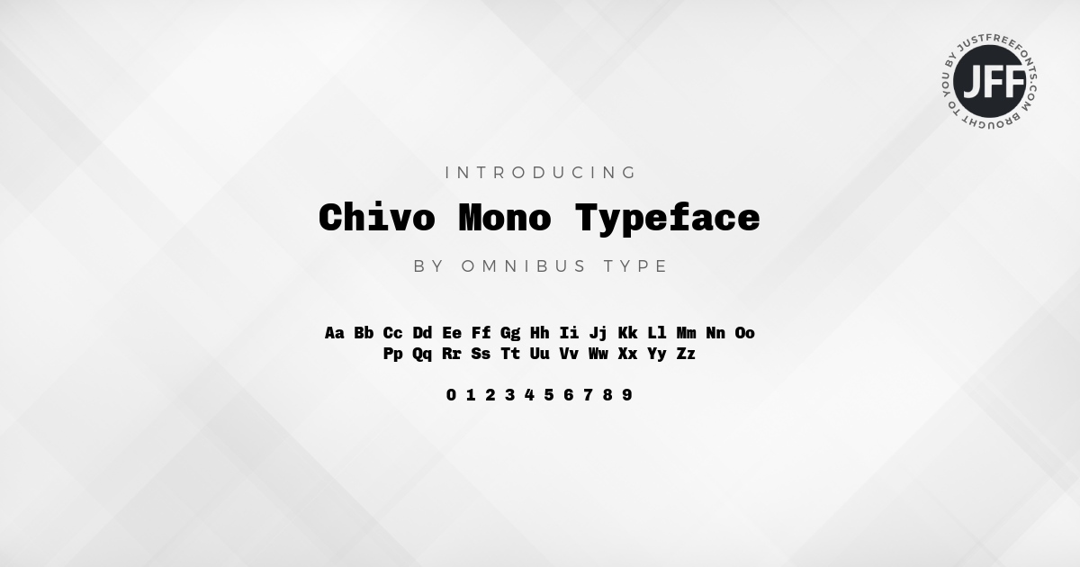 chivo-mono preview 5