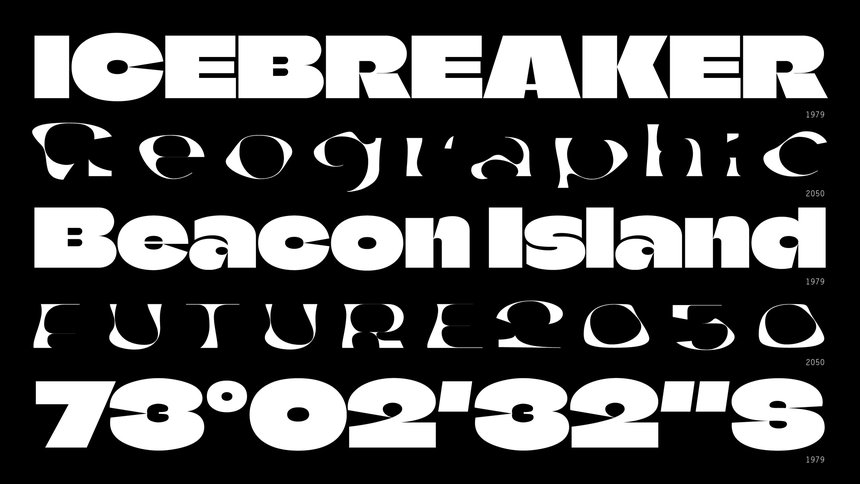 climate-crisis-variable font preview - main display