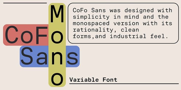 cofo-sans-mono-variable preview 5