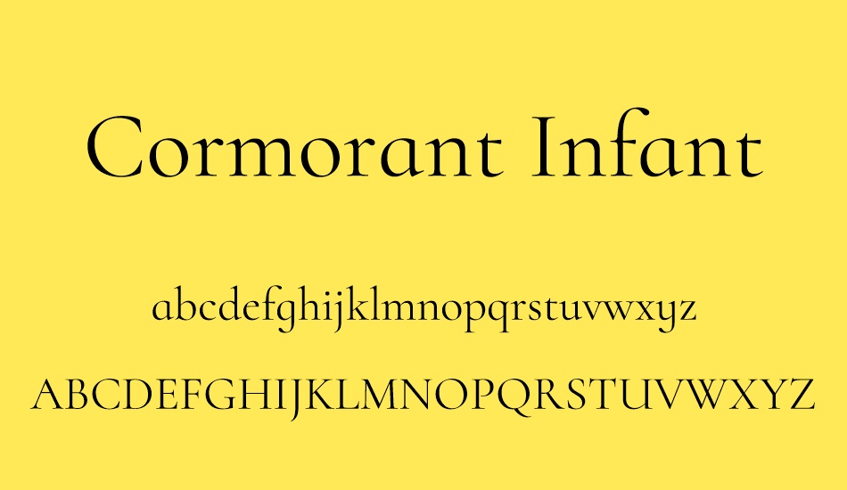 cormorant-infant preview 3