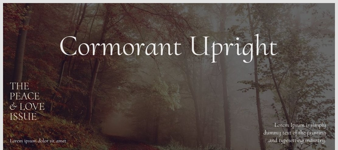 cormorant-upright preview 2