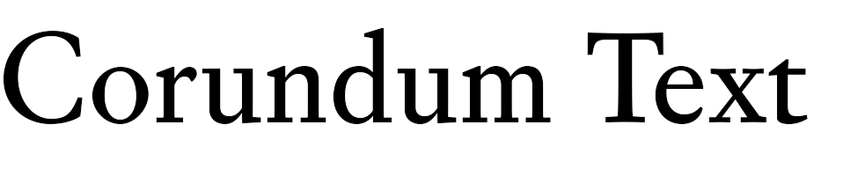 corundum-text preview 5