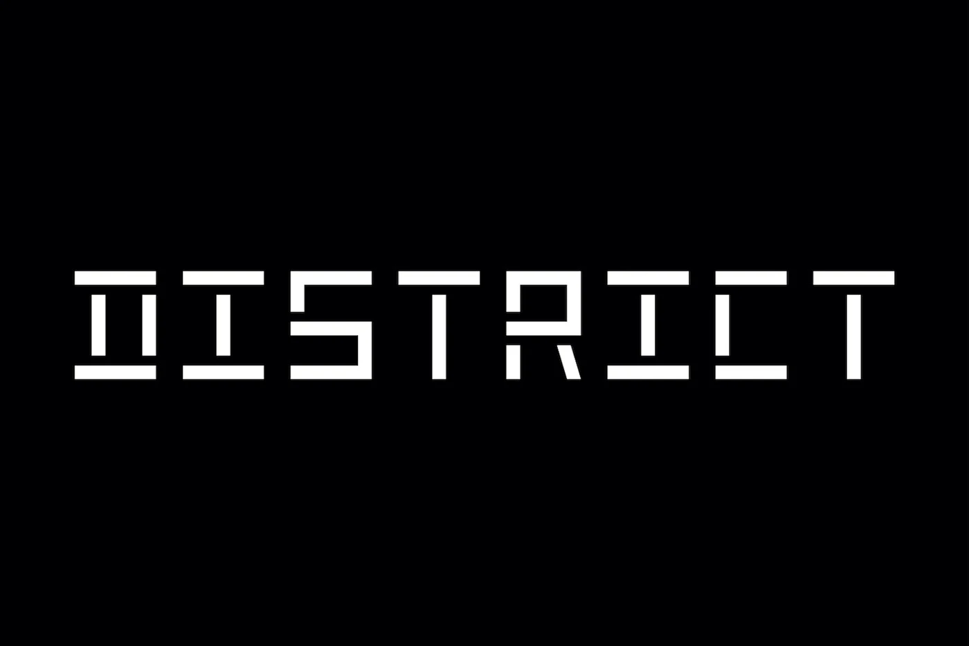 district font preview - main display