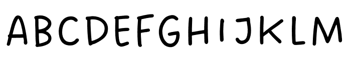 dreaming-outloud font preview - main display