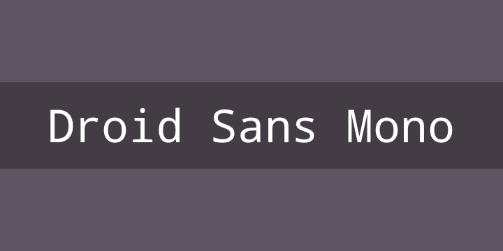 droid-sans-mono preview 4