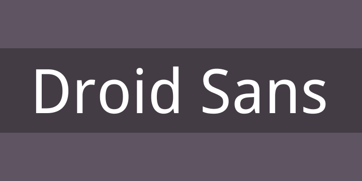 droid-sans preview 3