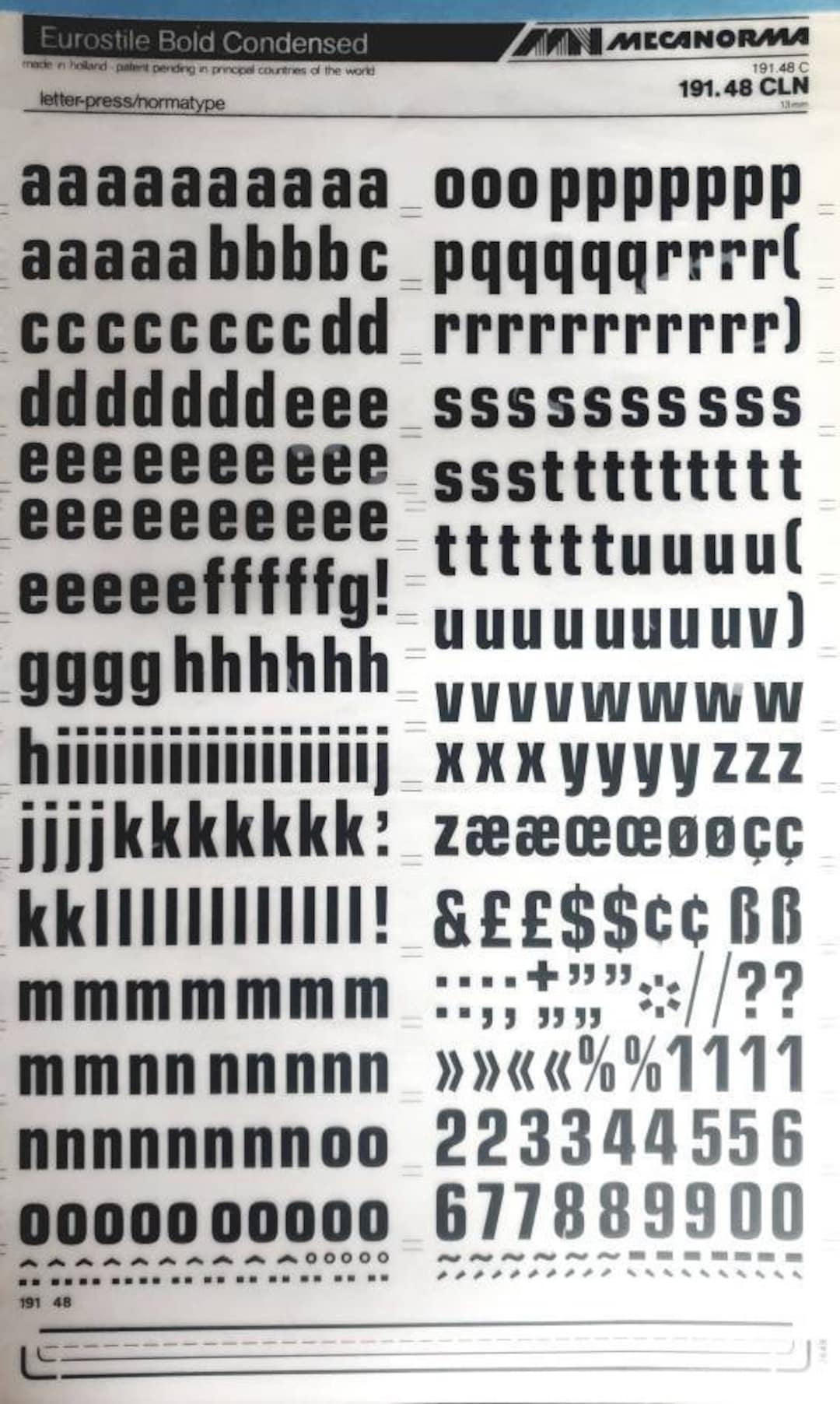 eurostile-condensed preview 5