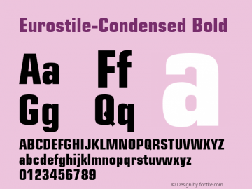 eurostile-condensed preview 4