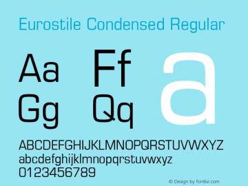 eurostile-condensed preview 2