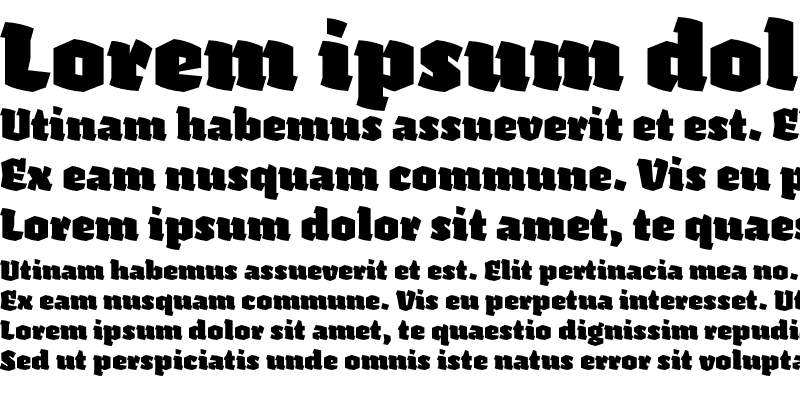 fakir font preview - main display