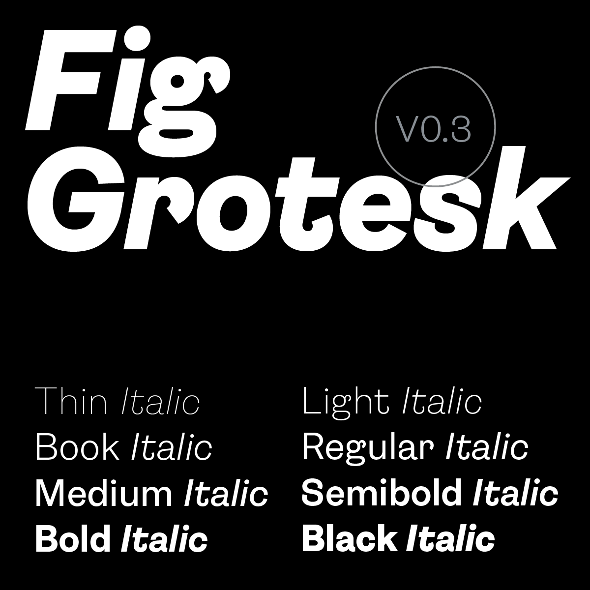 fig font preview - main display