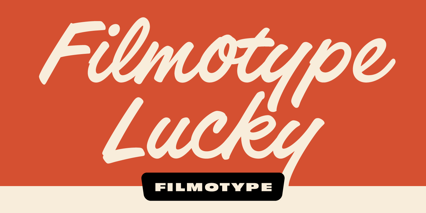 filmotype-lucky preview 1