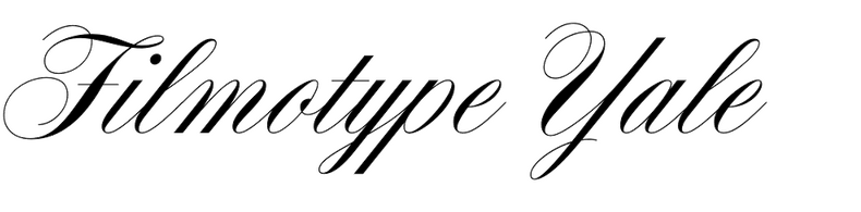 filmotype-yale font preview - main display
