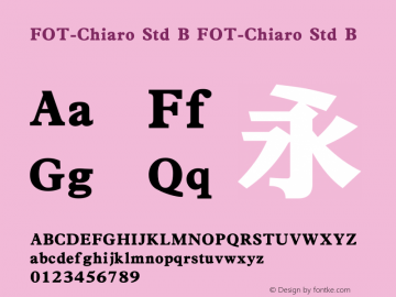 fot-chiaro-std preview 1