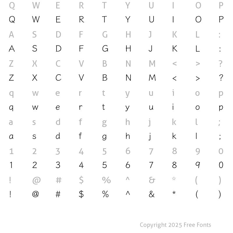 fot-klee-pro font preview - main display