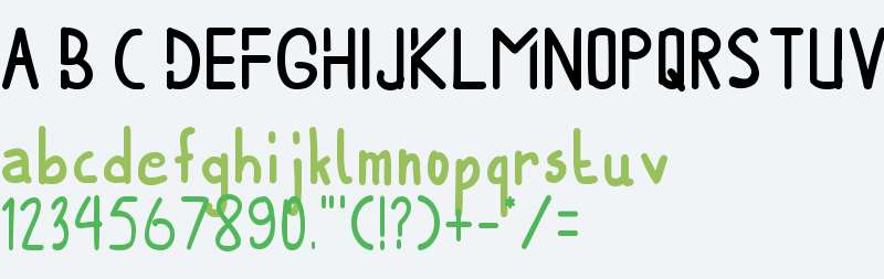 fot-tsukumin-pr6n font preview - main display