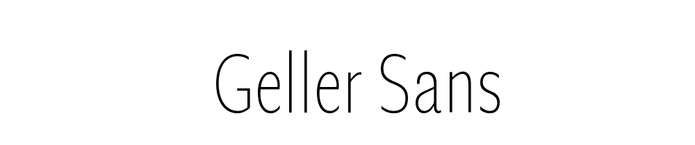 geller-sans-variable preview 4