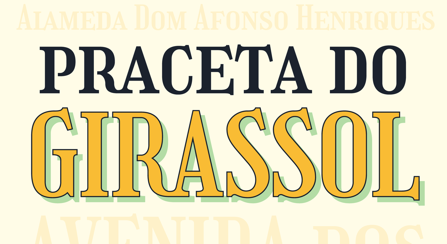 girassol font preview - main display